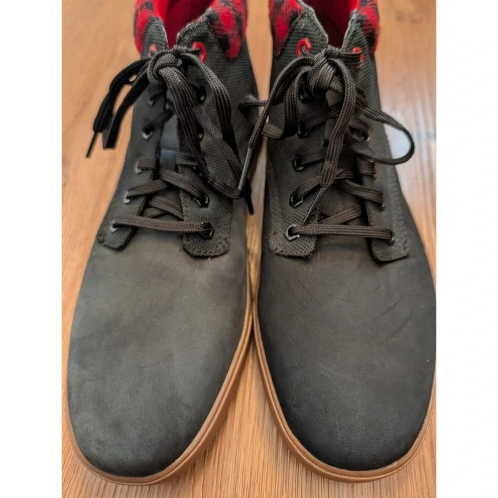 Timberland Groveton Orthopedic Men's Chukka Boots Size‎ 11.5 Black & Red Check
